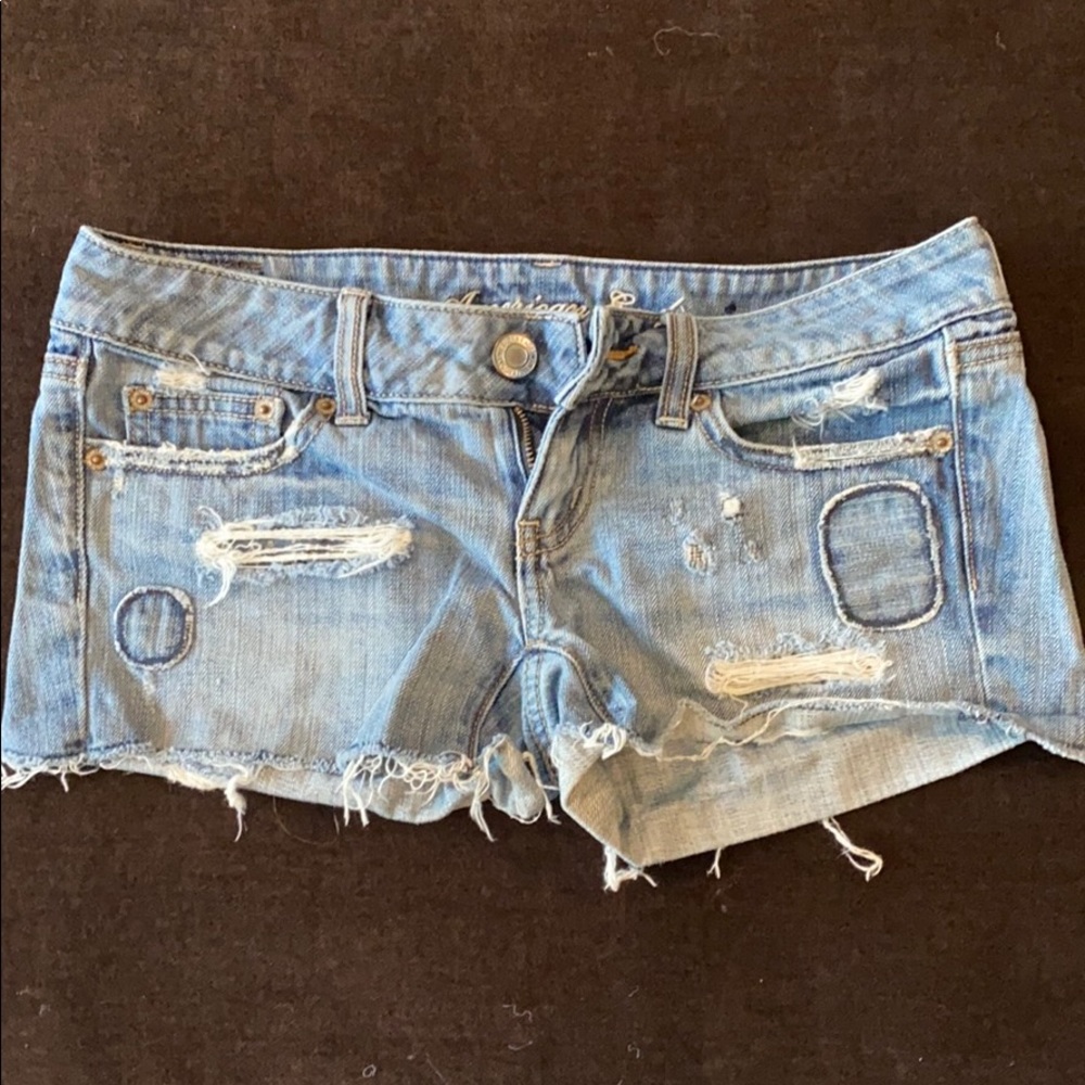 Women’s American eagle size 0 Jean cut off shorts